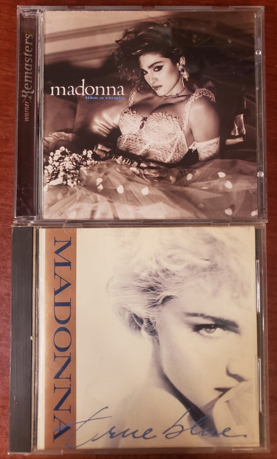 MADONNA TRUE BLUE (SUPER CLUB MIX) SIRE 28XD-533 JAPAN (LOT OF 2) LIKE A PRAYER