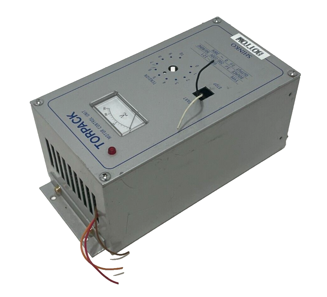USED Shinko GMC-321 Motor Control Unit 3PH 200/220V 50/60HZ USED Shinko GMC-321 Motor Control Unit 3PH 200/220V 50/60HZ