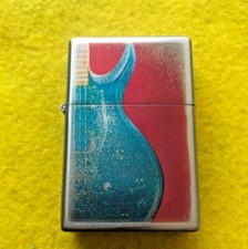COMMONWEALTH BRANDS ~ PROMO LIGHTER W/ RETRO GUITAR DESIGN