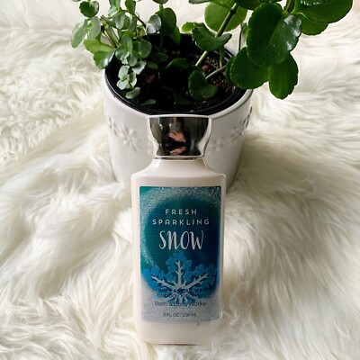 NWT BBW Bath Body Works Fresh Sparkling Snow Shea