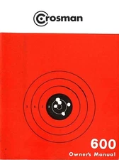Crosman Model 600 Manual - 1969