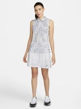 Nike Dri-FIT UV Victory Women's Printed 17" Golf White Skirt