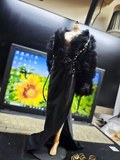 1/6 Black Party Dress Suit Fit 12'' Female TBLeague Figure Body