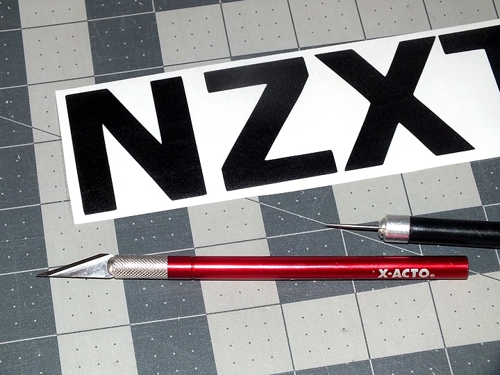 NZXT Sticker Case Badge Decal Aufkleber Two Emblems - Etsy Finland