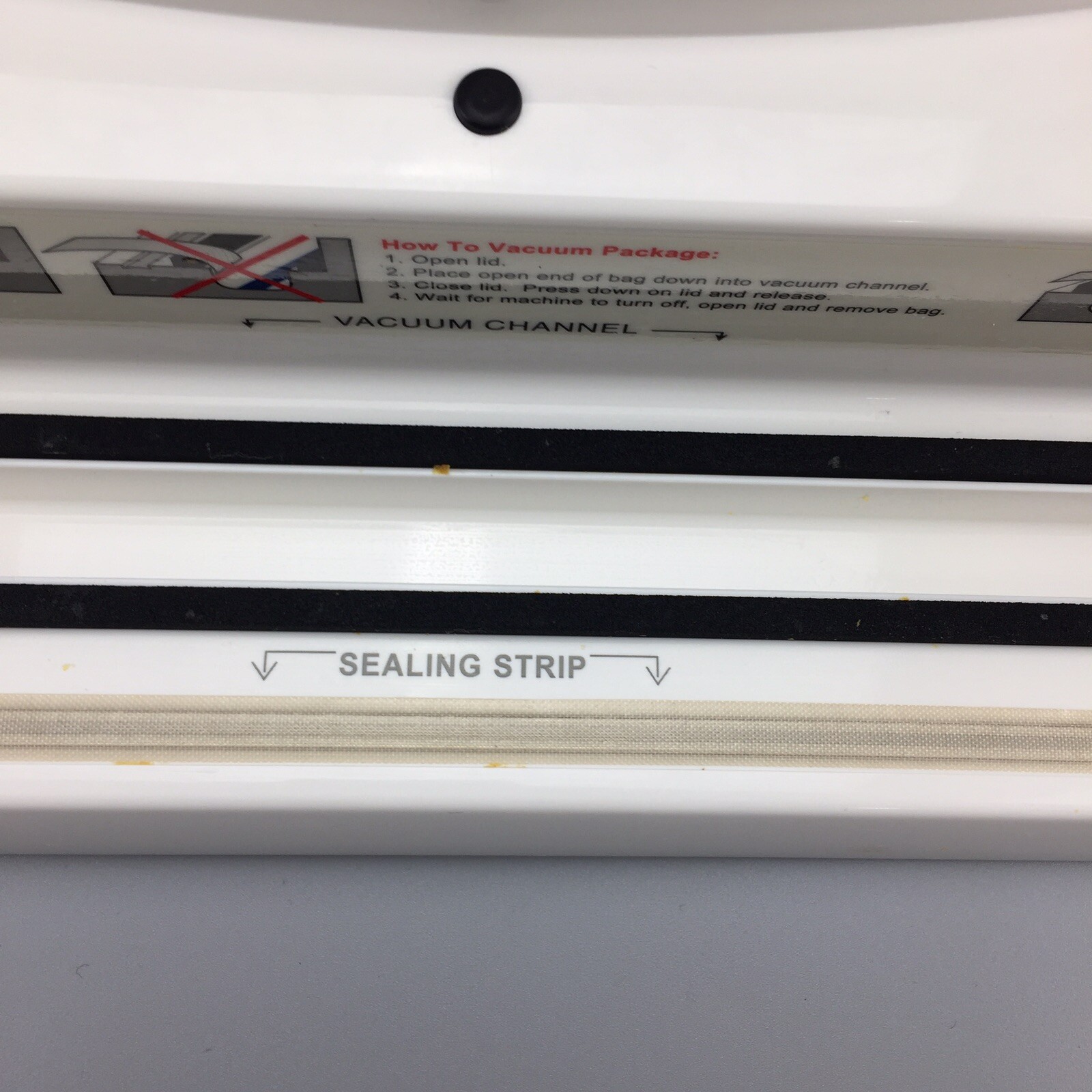 FoodSaver Vac 1075 Vacuum Sealer Machine Unit Only eBay