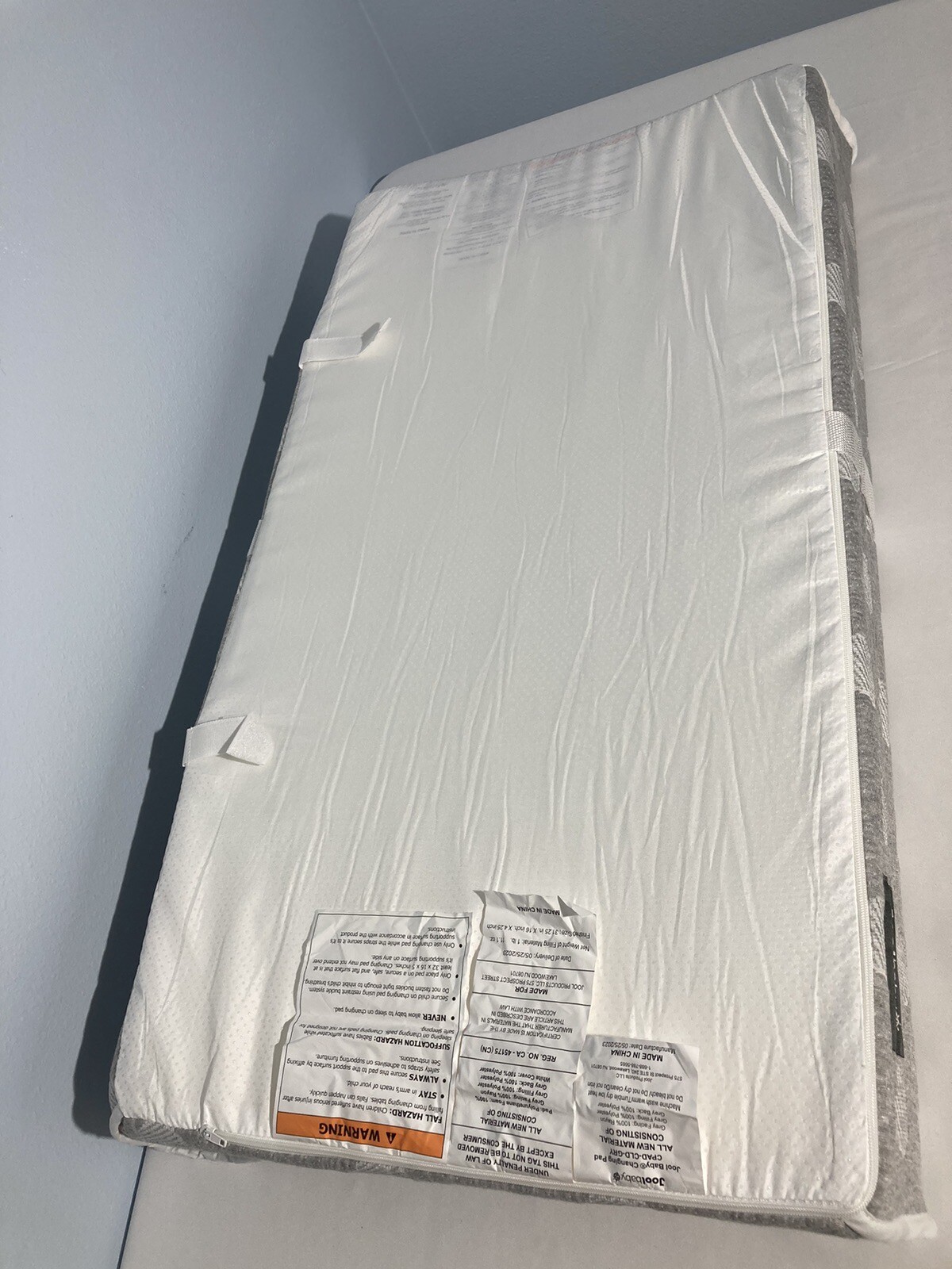 JOOL BABY Contoured Changing Pad NonSlip, With a Cozy Breathable