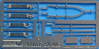 AML Models 1/72 U.S. WORLD WAR II AIRCRAFT SEAT BELTS Photo Etch Set