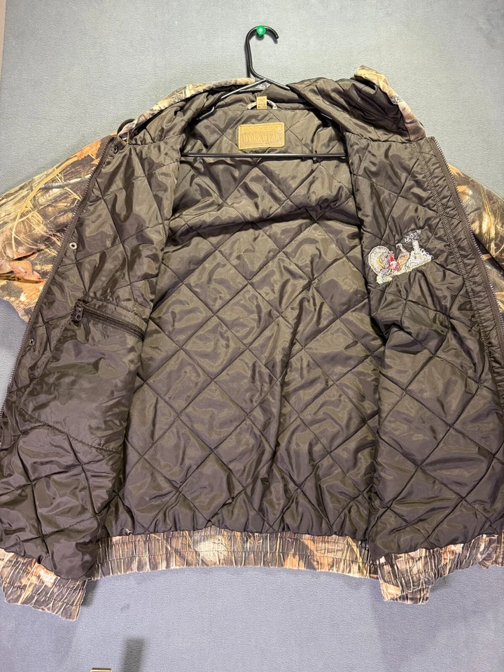 Winchester Workwear 3XL Hooded Insulated Camo Hunting Jacket Wheeler’s Turkey - Image 4 of 4