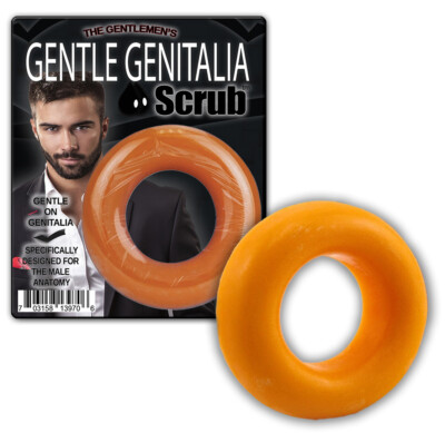 Gentlemen's Gentle Genitalia Scrub - Funny Gag Gift - Naughty Soap for Men 