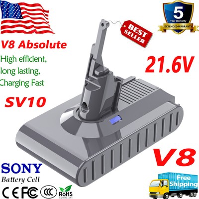 For Dyson V8 Battery Absolute Cordless Vacuum Cleaner Li-ion Battery 6.8ah NEW