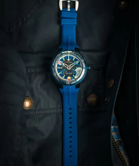Nubeo Mariner Interstellar Blue Ltd Ed Automatic Watch – FUNAAB