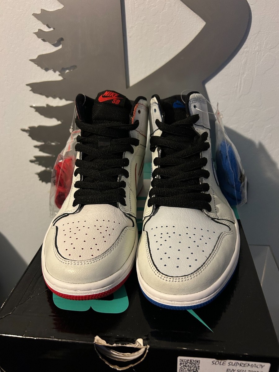 Nike Air Jordan 1 I SB Lance Mountain White DS NEW Size 8