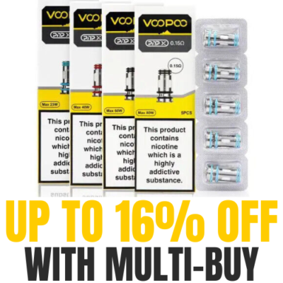 VOOPOO PnP X Coil Heads PNP-X Replacement Coils For Drag X2 & S2 Kit - Fast  Post