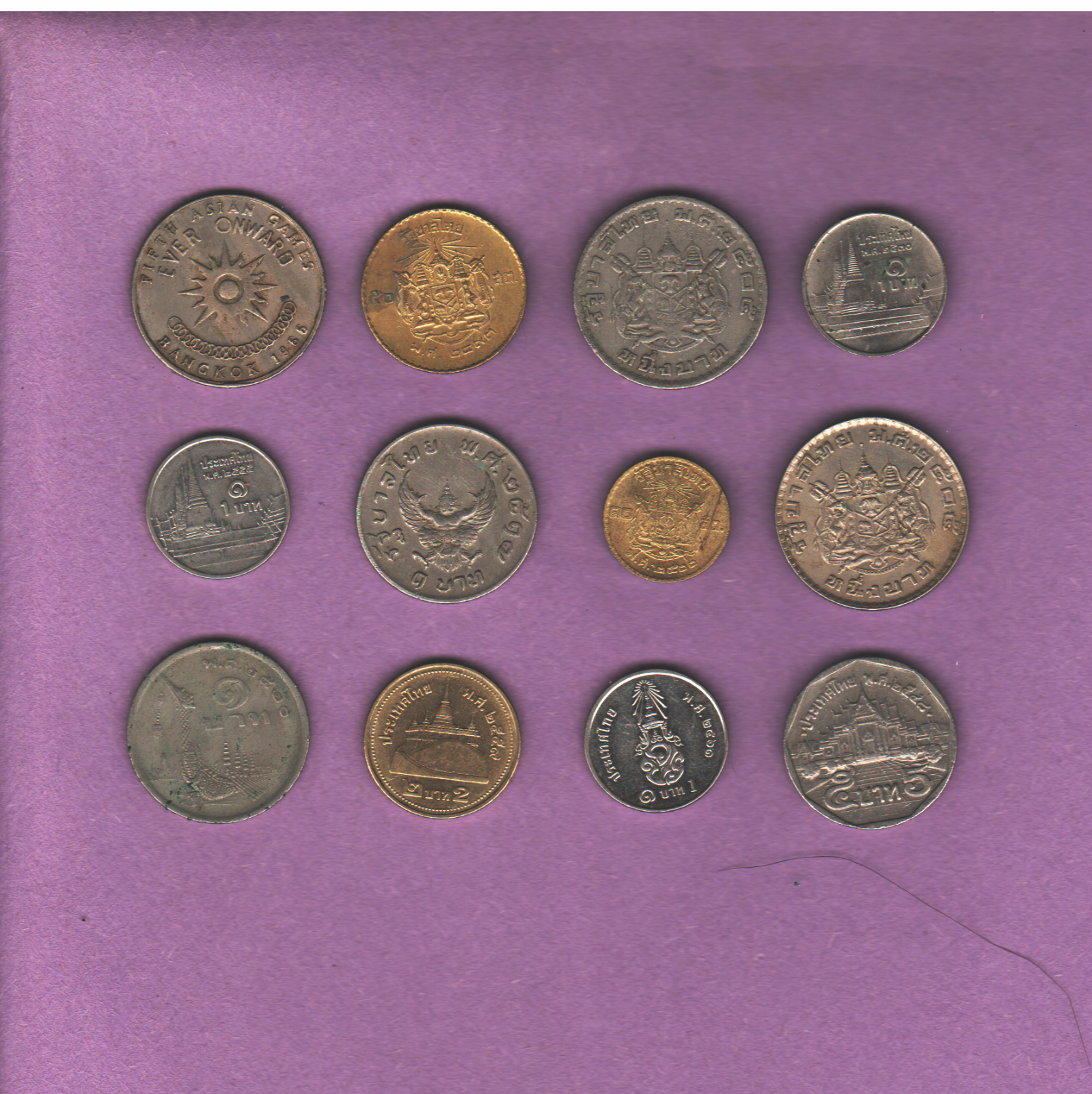 Thailand - Coin Collection Lot - World/Foreign/Asia