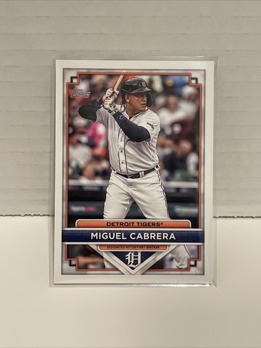 2023 Topps Flagship Costco Exclusive Miguel Cabrera #90 - Detroit Tigers
