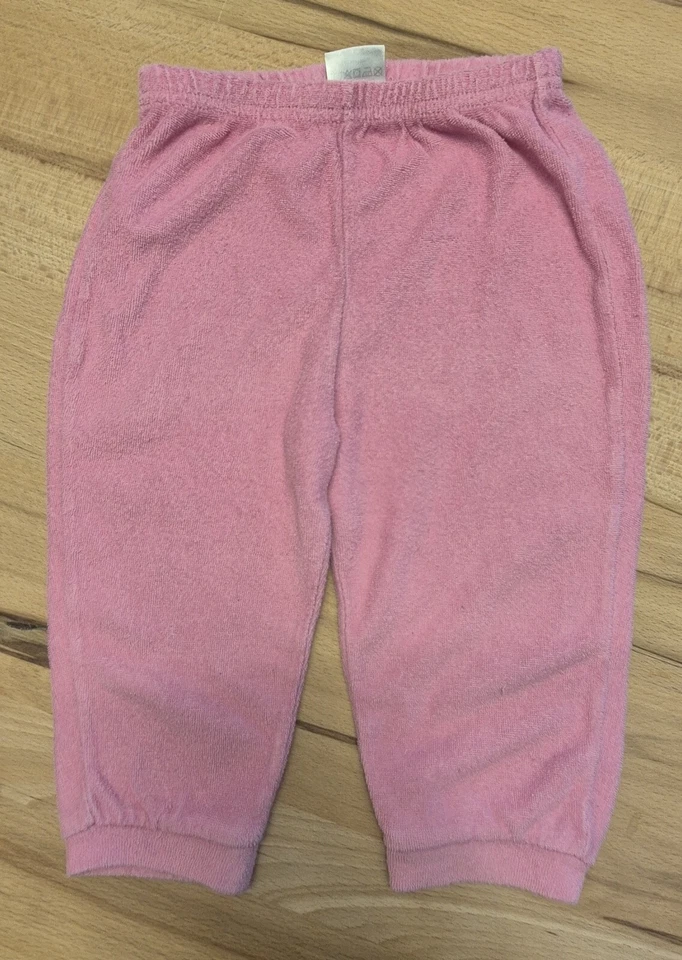 Kinderkleidung Gr. 74/80 Schlafanzug Rosa/Weiß mit Schmetterlingsmotiv von Impid - Bild 2 von 4