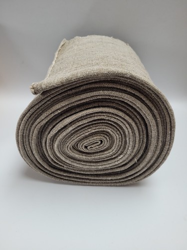 Hemp Fabric Antique 19th European Homespun Rustic Linen 15.42ydsx21"(14.1mx54cm) - 第 6/10 張圖片