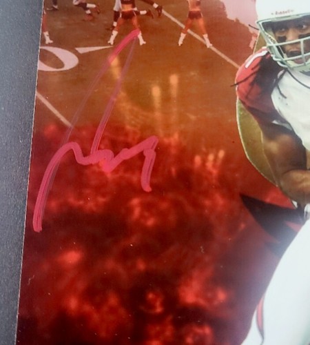 Arizona Cardinals LARRY FITZGERALD Signed 8X10 Photo Coa 🔥 - Picture 2 of 3