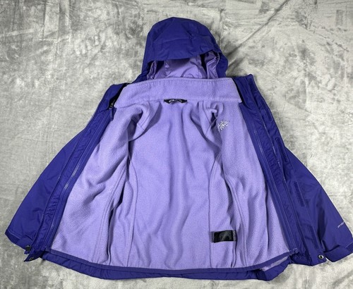 North Face Jacket Youth Girls S 7 8 Mountain View Triclimate Fleece Lining - Picture 5 of 16
