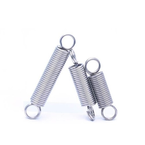Feder Edelstahl V2A Zugfeder Drahtstärke 1.5mm Doppelhaken Geschlossen Federn - Picture 6 of 11