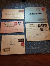 Storia Postale. RSI, Regno, Luogotenenza. Lotto Di 5 Buste.