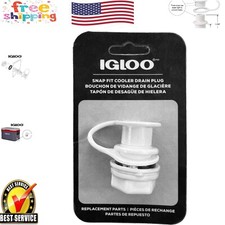 Igloo Replacement Triple Snap Drain Plug - Leak Proof Outdoor Essential