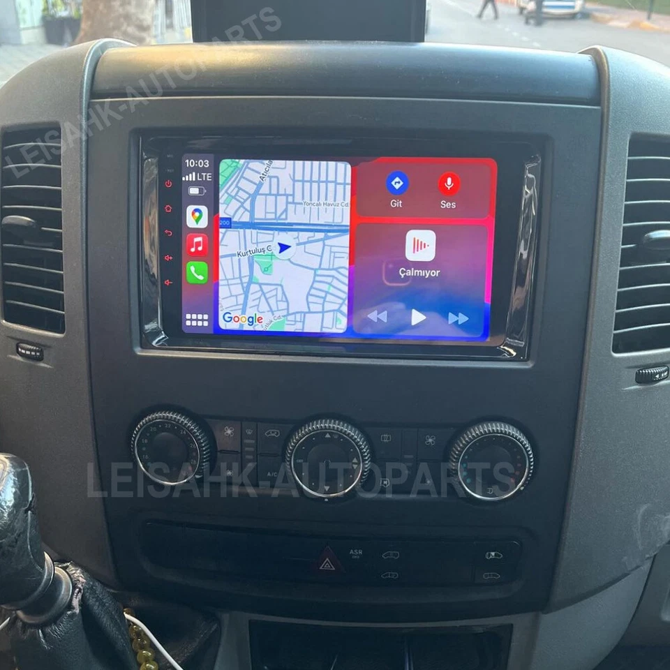 Android 12.0 CarPlay Radio GPS Navi Camera For 2009-2017 Mercedes Benz Sprinter - Image 2 of 4