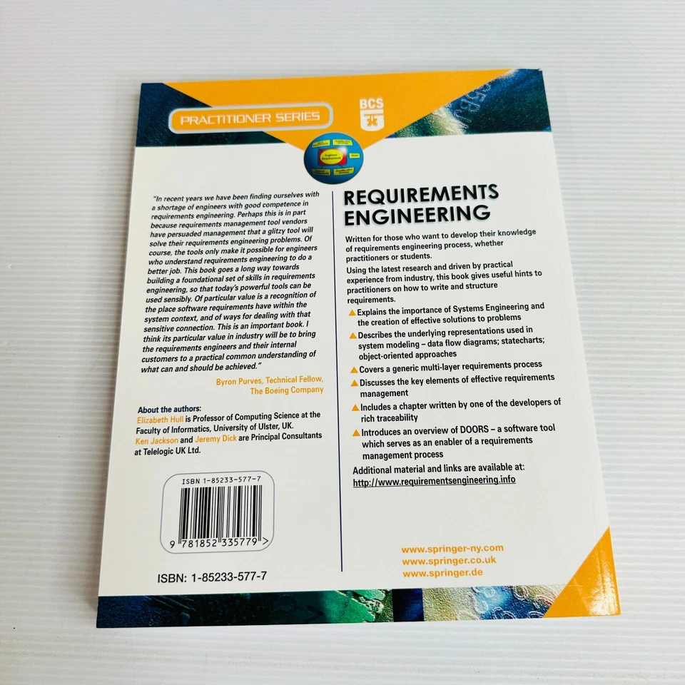 Requirements Engineering by Elizabeth Hull – Practitioner Series Guide - Image 2 of 4