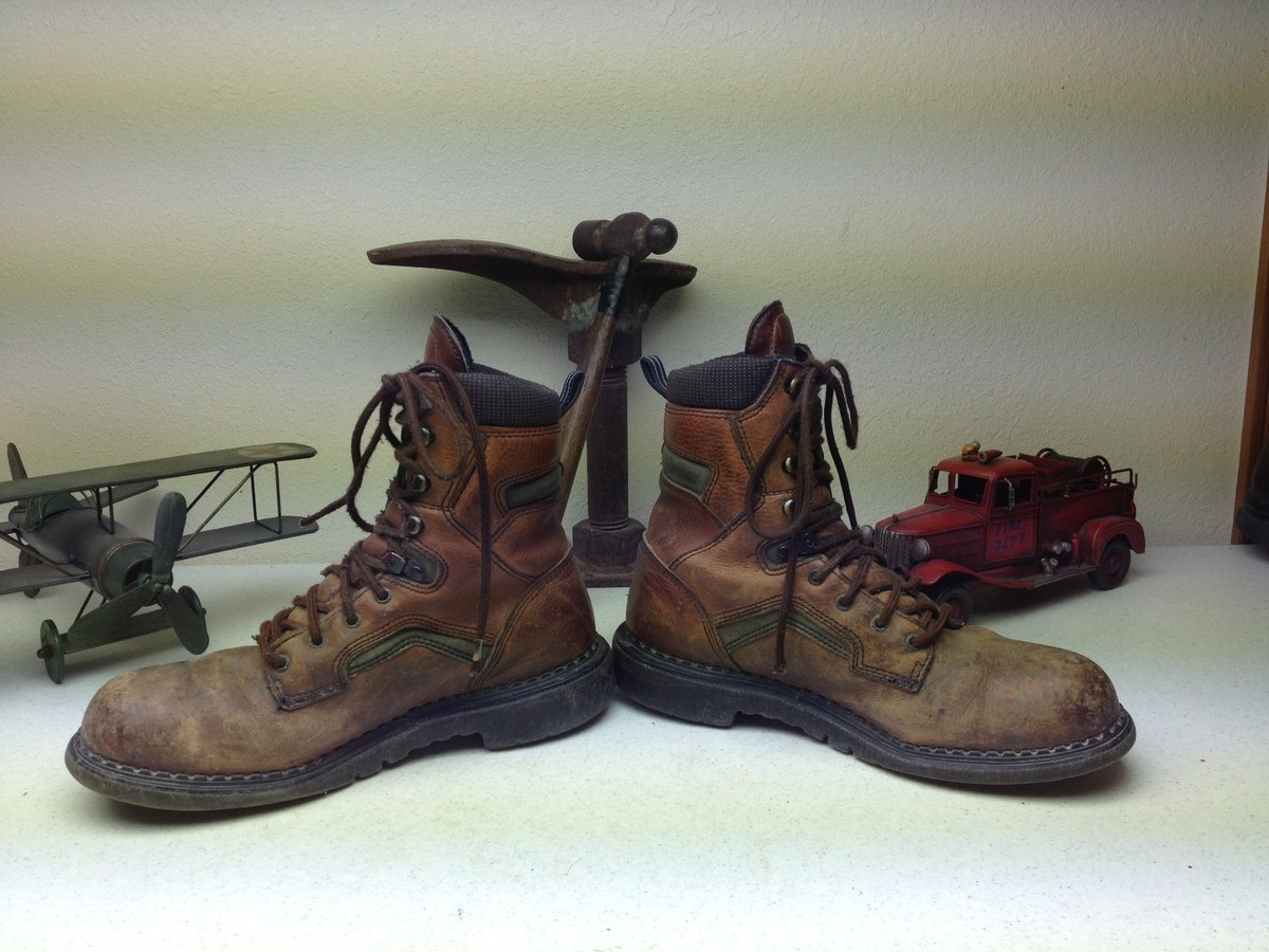 Red Wing 2238 Tall Steel Toe Brown Work Boots Mens 10 H Leather Men main image 2