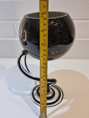 Bol à méduses style Jozefina Krosno bonbibel bibelot poulpe art verre - Photo 13/17