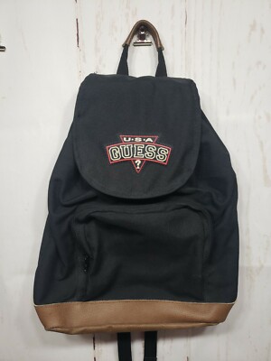 Mini Backpack Black Guess Book Bag Leeza Guess Backpack Buy Brown