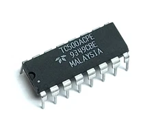 MICROCHIP TC500ACPE,  Analogue to Digital Converter, 17 bit, 10 SPS, Dual (+/-)