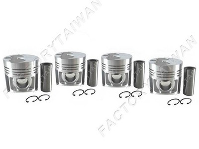 Piston Set STD for SHIBAURA N844 (100% Taiwan Made) x 4 PCS