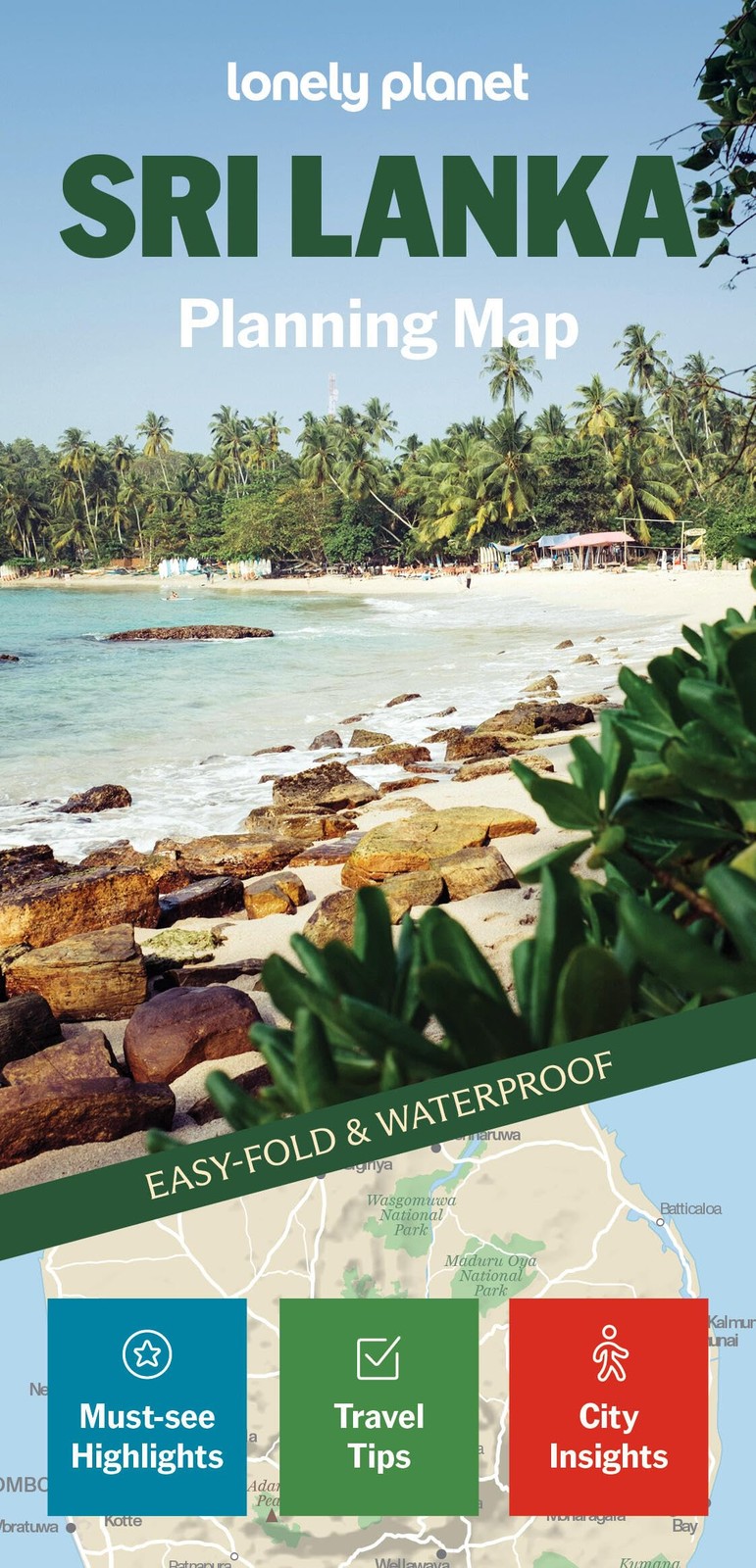 Lonely Planet Sri Lanka Planning Map by Lonely Planet (Sheet map, folded) - Image 5
