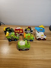 Vtech Go Go Smart Wheels Police Car Helicopter lot Of 8 Lights Sounds Working