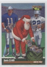 1995 Santa Claus Drew Bledsoe Emmitt Smith (Classic Pro Line) #SANTA1 HOF 0r1h