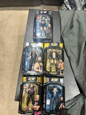 Lot Of 5 Rare AEW RARE CHASE Figures Brodie Lee Ethan Page Billy Gunn Adam Cole