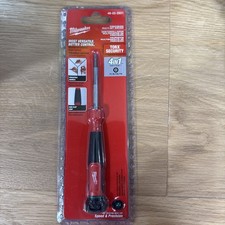 Milwaukee Multi-Bit Screwdriver 4-in-1 TORX Tamperproof 48-22-2931