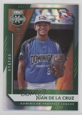 2021 Panini Elite Extra Edition Status Green 484/499 Juan De La Cruz #197 0it8