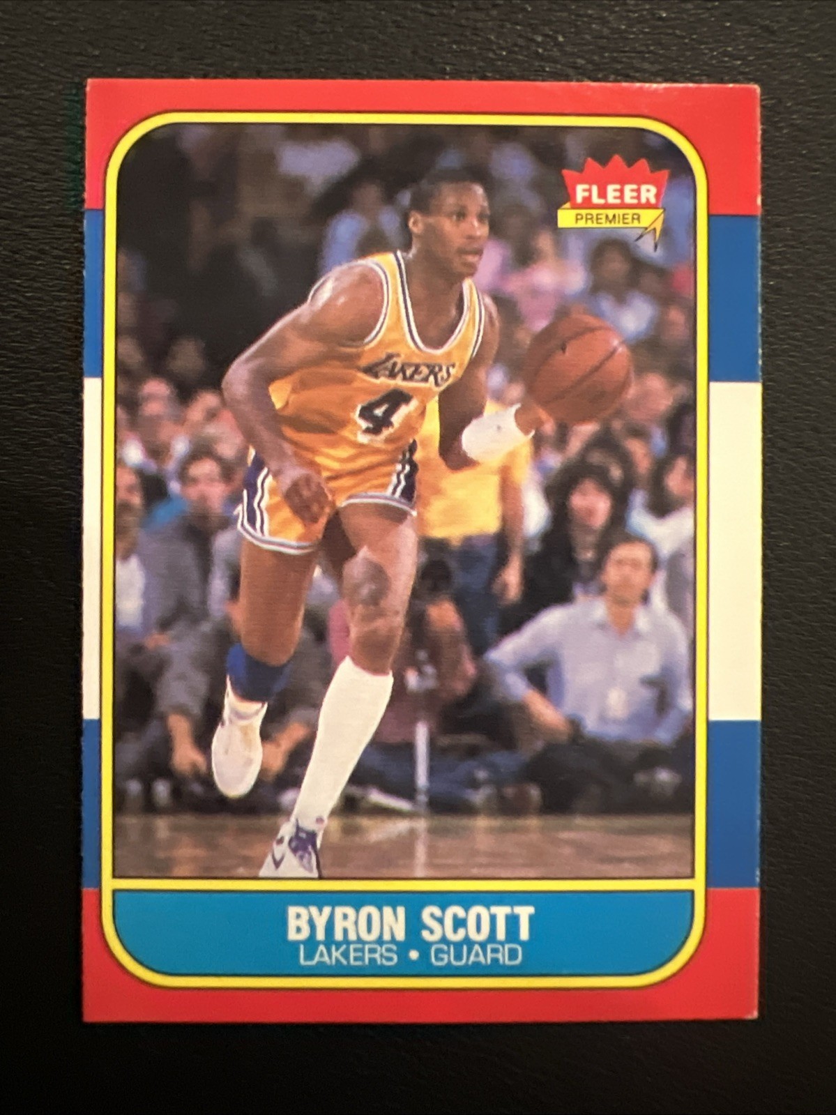 1986 Fleer Basketball #99 Byron Scott EX W/ Awesome Corners!