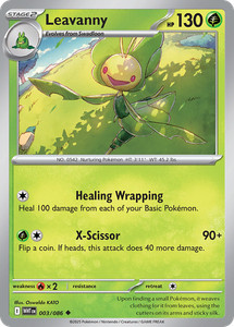 Leavanny 3/86 Uncommon | White Flare | Pokemon Card