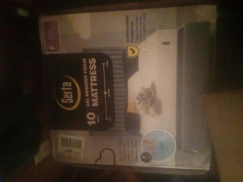 Colchón cama de refrigeración Serta de 10 pulgadas hecho en EE. UU.... Colchón de gel... Foto 4 de 4