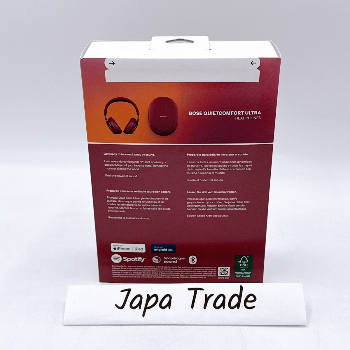 Bose QuietComfort Ultra 箱、イヤーピース付き Bose QuietComfort Ultra 箱、イヤーピース付き Bose