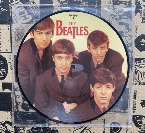 The Beatles - Love Me Do 7" Picture Disc - 1982 Parlophone RP 4949