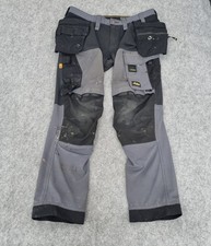 Snickers Trousers Men Size 54 W38 L32 6275 Work Holster Pockets 4 Way Stretch