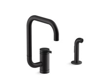 Kohler Components 1.5 GPM Single Hole Kitchen Faucet K-28274-BL