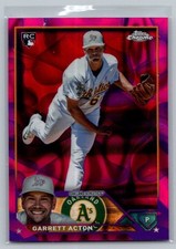 2023 Topps Chrome Update #USC180 Garrett Acton Magenta/Purple Lava Lamp #/299