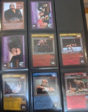 WWE WWF Raw Deal CCG Taz Superstar Lot Of 8 Cards