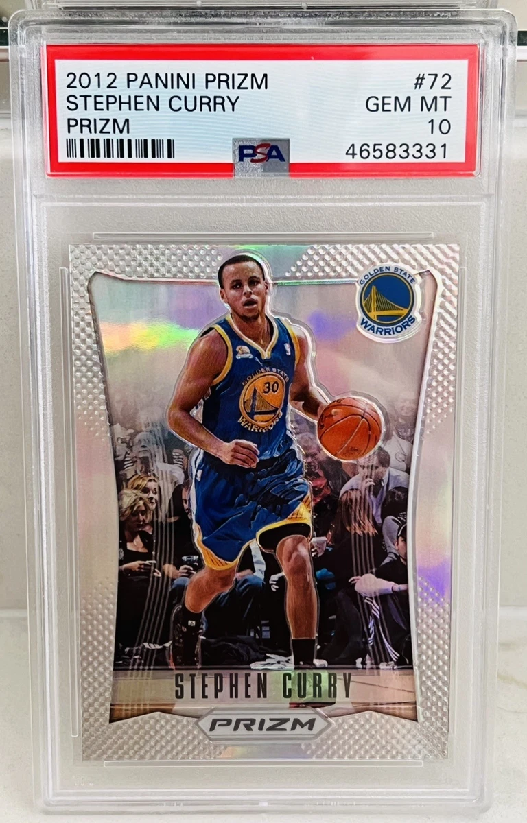 Panini Stephen Curry 10 Graded Basketball Sports Trading Cards