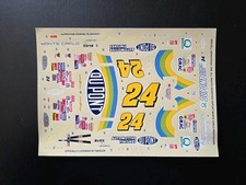 1998 Jeff Gordon 24 DuPont Monte Carlo Car 1:24 Decal - Waterslide 1:25 Decals